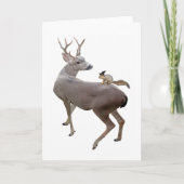 鹿カードの魔女リス カード (正面)