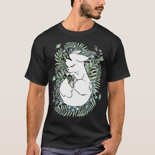 鹿キツネ Tシャツ (正面)