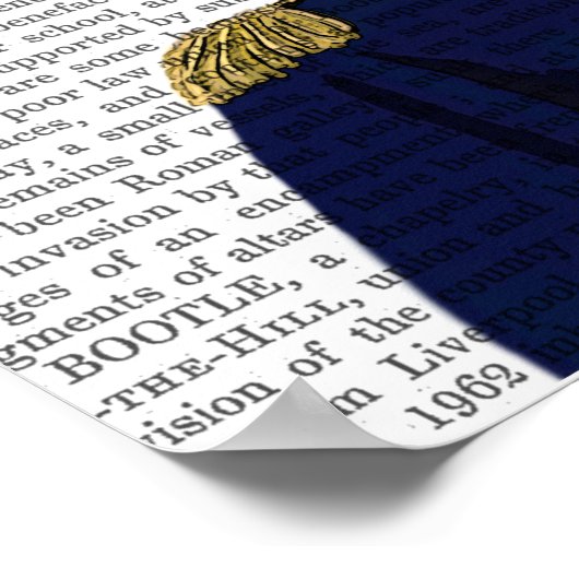 鹿キャプテン ポスター (角)