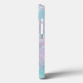 鹿シルエットシンプル抽象芸術冬かわいいパステル Case-Mate iPhoneケース (裏面 / 左)