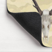 鹿スカルマウスパッド マウスパッド (コーナー)