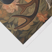 鹿スーツで、帽子と花1デコページ紙 薄葉紙 (詳細)