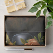 鹿スーツで、帽子と花3デコページ紙 薄葉紙 (ギフト)