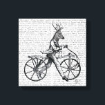 鹿ダンディヴィンテージ キャンバスプリント<br><div class="desc">動物と自然</div>