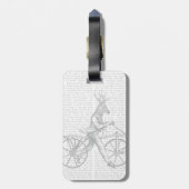 鹿ダンディヴィンテージ ラゲッジタグ (裏面縦)