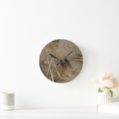 鹿トラック ラウンド壁時計 (ホーム)