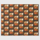 鹿ハンターバック ラッピングペーパー (フラット)