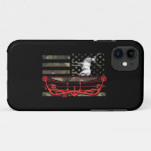 鹿ハンターボウ狩り Case-Mate iPhoneケース (裏面(横))