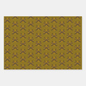 鹿ハンターライブ狩り12ゲージポンプショットガン ラッピングペーパーシート (正面)