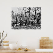 鹿ハンター1922年 ポスター (キッチン)