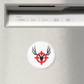 鹿ハンター – ブルズアイ マグネット (インサイチュ (食洗機))