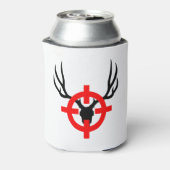鹿ハンター – ブルズアイ 缶クーラー (缶裏面)