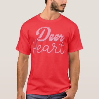 鹿ハート Tシャツ