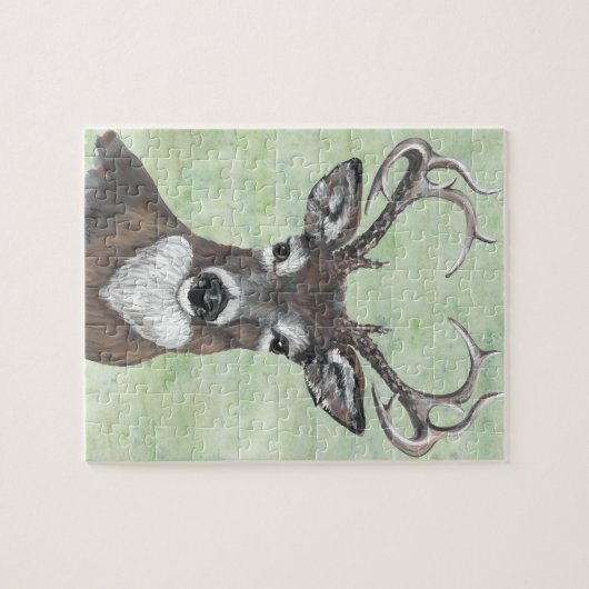 鹿パズル ジグソーパズル (横)