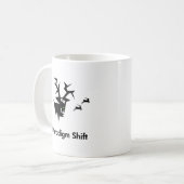 鹿パラダイムシフト コーヒーマグカップ (正面左)