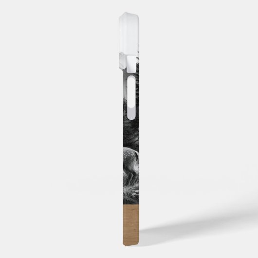 鹿パーソナライズされたの電話事件彼のためのギフト Case-Mate iPhoneケース (裏面 / 左)