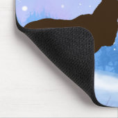 鹿パーソナライズされた科のマウスパッド マウスパッド (コーナー)