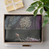 鹿ビクトリアンポートレート切り離し 薄葉紙 (ギフト)