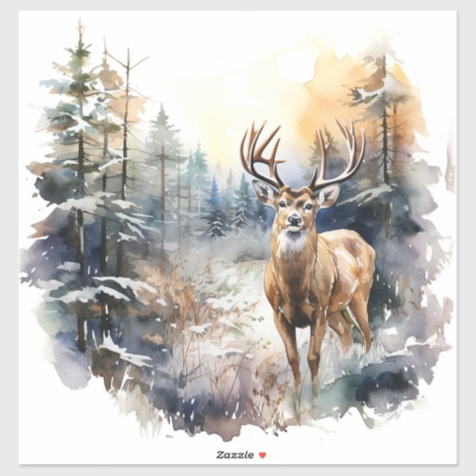 鹿ビニールのシール シール (シート)