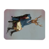 鹿フル3 マグネット (横)