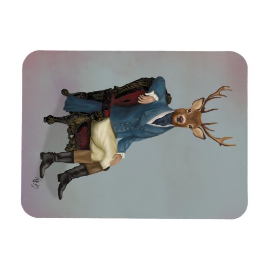 鹿フル3 マグネット (横)