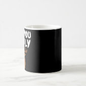 鹿プンコーヒーマグ愛 コーヒーマグカップ (中央)
