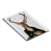 鹿ポートレート ノートブック (右側)