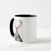 鹿ポートレート マグカップ (正面左)