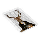 鹿ポートレート マグネット (右側)