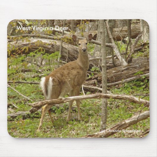 鹿マウスパッド マウスパッド (正面)