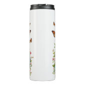 鹿ママ:子鹿、花、母の日 タンブラー (裏面)