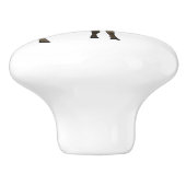 鹿マンガイラストレーション セラミックノブ (側面)