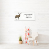 鹿マンガイラストレーション 横断幕 (インサイチュ)