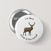 鹿マンガイラストレーション 缶バッジ (正面&裏面)