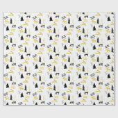 鹿メリーのクリスマス ラッピングペーパー (フラット)