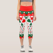 鹿メリー カプリレギンス (正面)