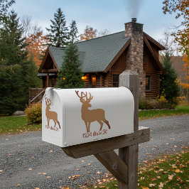 鹿メールボックスのステッカー シール