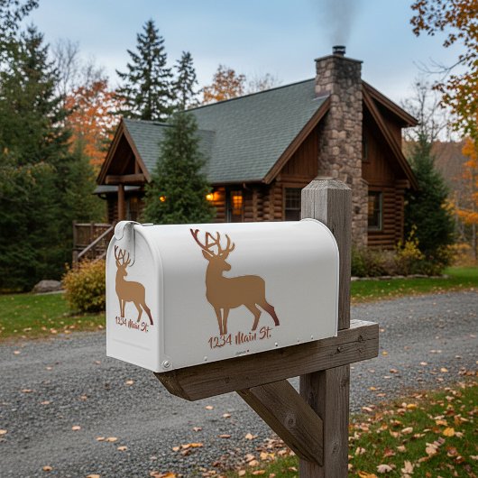 鹿メールボックスのステッカー シール