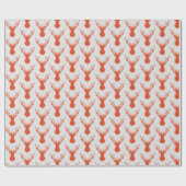 鹿モダン頭シルエット ラッピングペーパー (フラット)