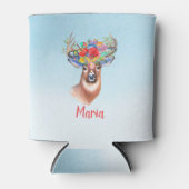 鹿モノグラムの 缶クーラー (正面)