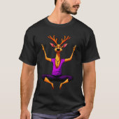 鹿ヨガ Tシャツ (正面)