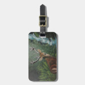 鹿ラゲージタグ ラゲッジタグ (正面縦)