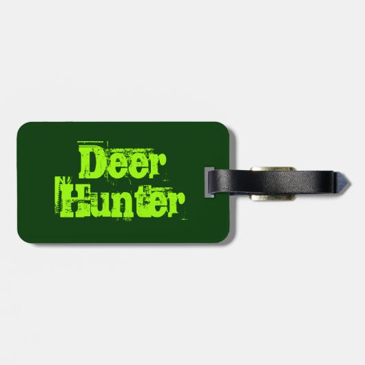 鹿ラゲージタグ ラゲッジタグ (裏面横)