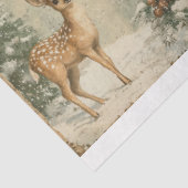 鹿ヴィンテージクリスマスエンジェル 薄葉紙 (詳細)