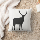 鹿ヴィンテージデコール クッション (ブランケット)