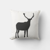 鹿ヴィンテージデコール クッション (正面)