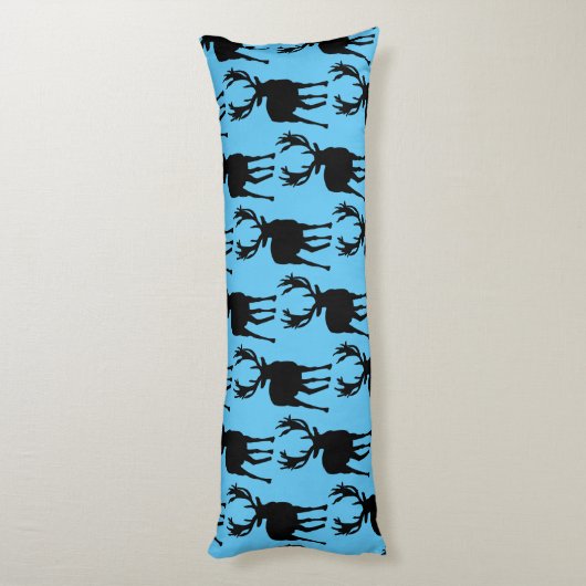 鹿体枕 ボディピロー (裏面 (縦))