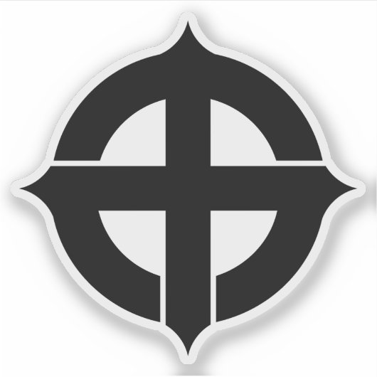 鹿児島県鹿児島市のシンボル シール (正面)