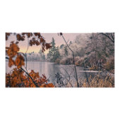 鹿凍ってい湖。 ポスター (正面)