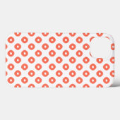 鹿子PUWNスポット柄サーモンピンク Case-Mate iPhoneケース (裏面 (横))
